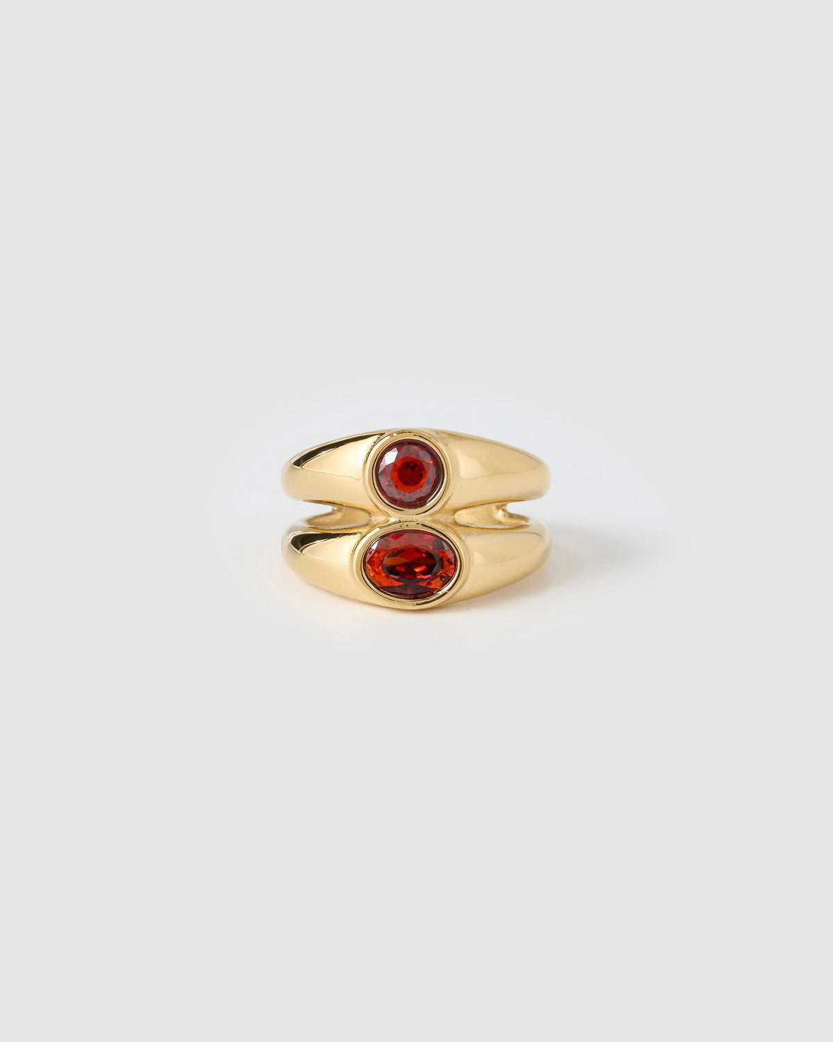 Mali Gold Ring - Ruby
