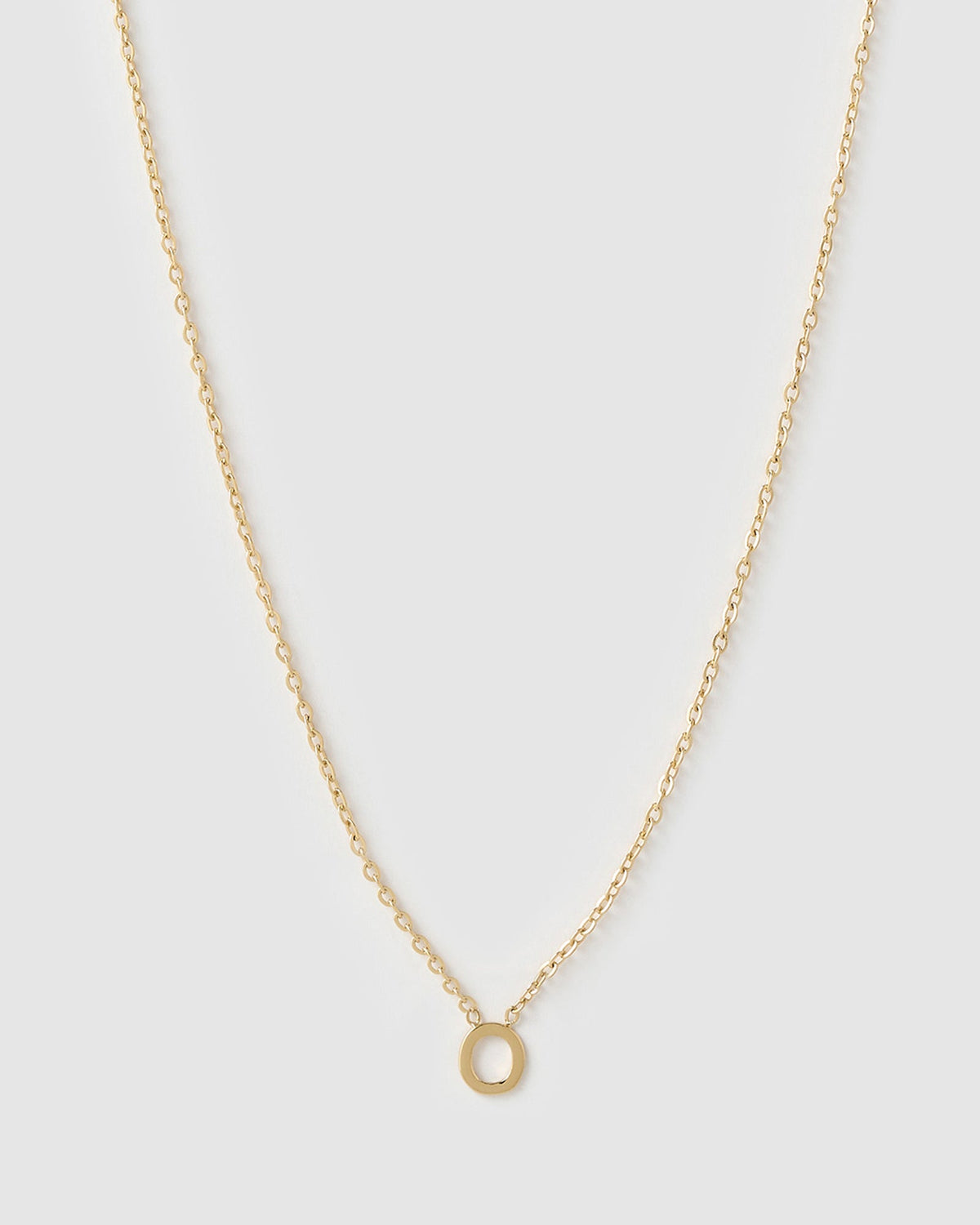 Mini Initial Gold Necklace