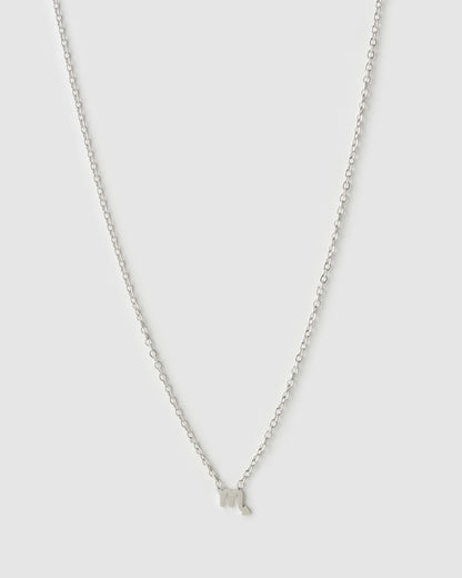 Mini Zodiac Silver Necklace