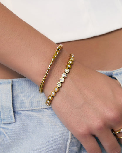 Maeve Gold Bracelet - Stone
