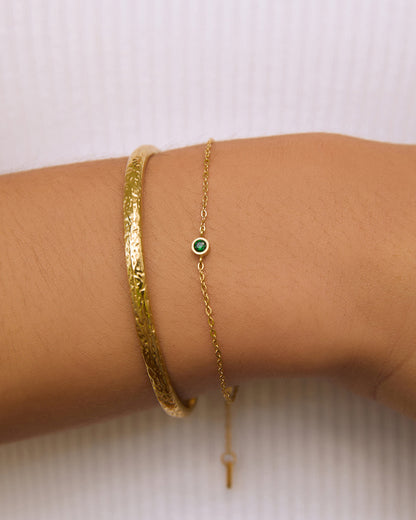Mini Birthstone Bracelet Stack