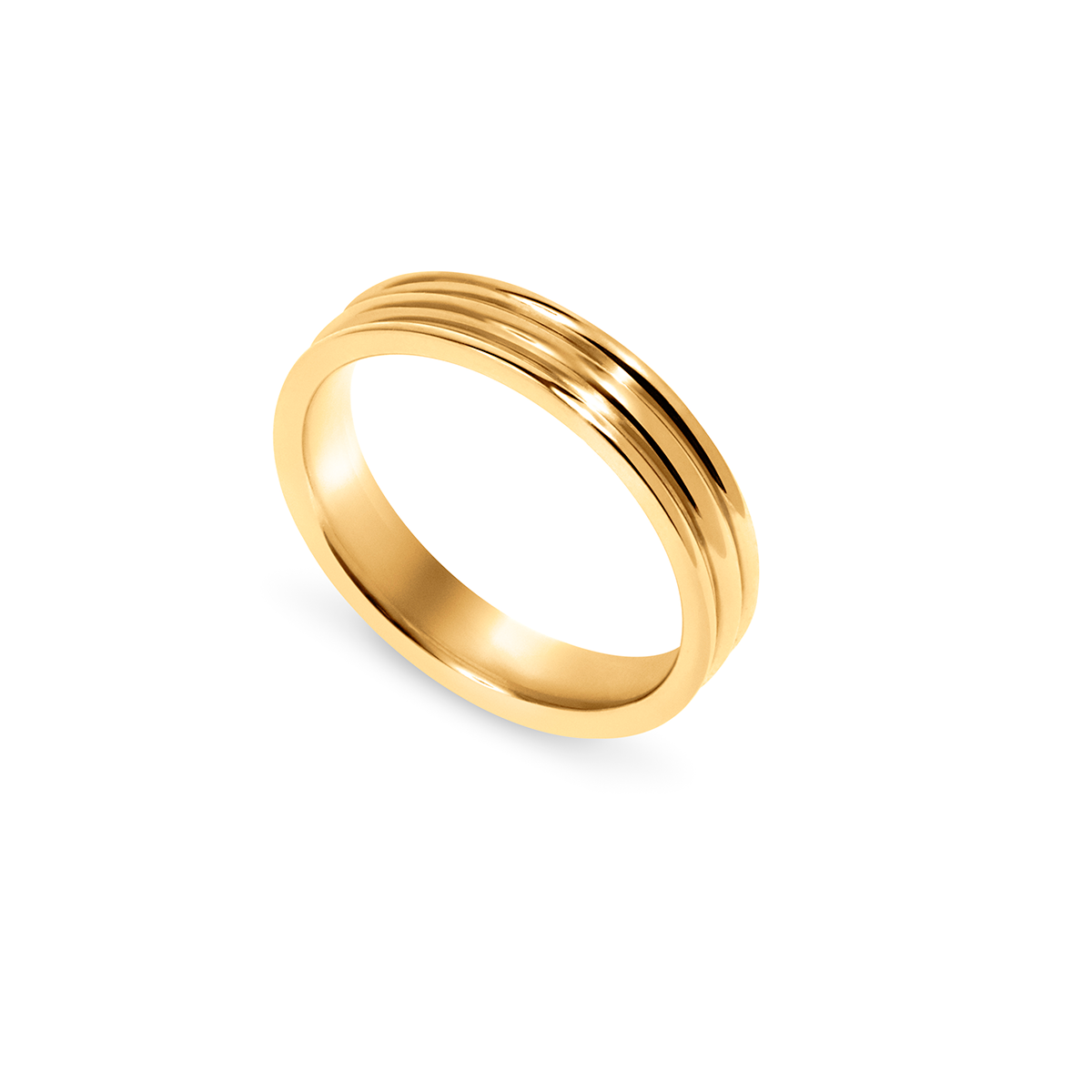 Triple Band Ring (Gold)
