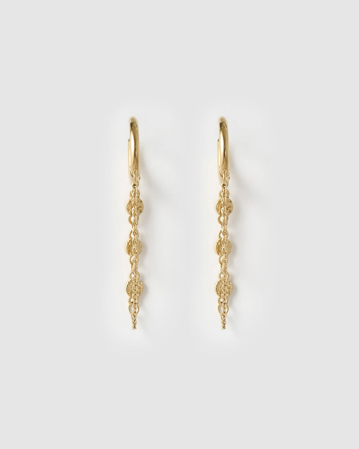 Paloma Gold Huggie Earrings