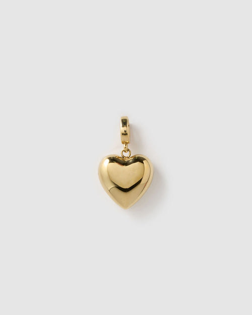 Rose Heart Charm