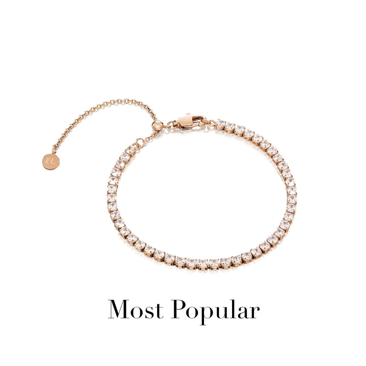 Tennis Bracelet - Rose Gold