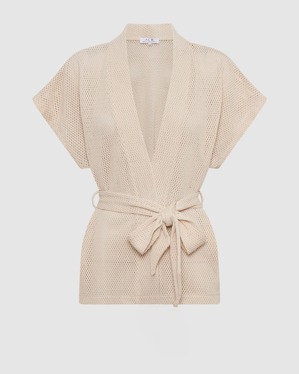Sardinia Wrap Top - Coconut