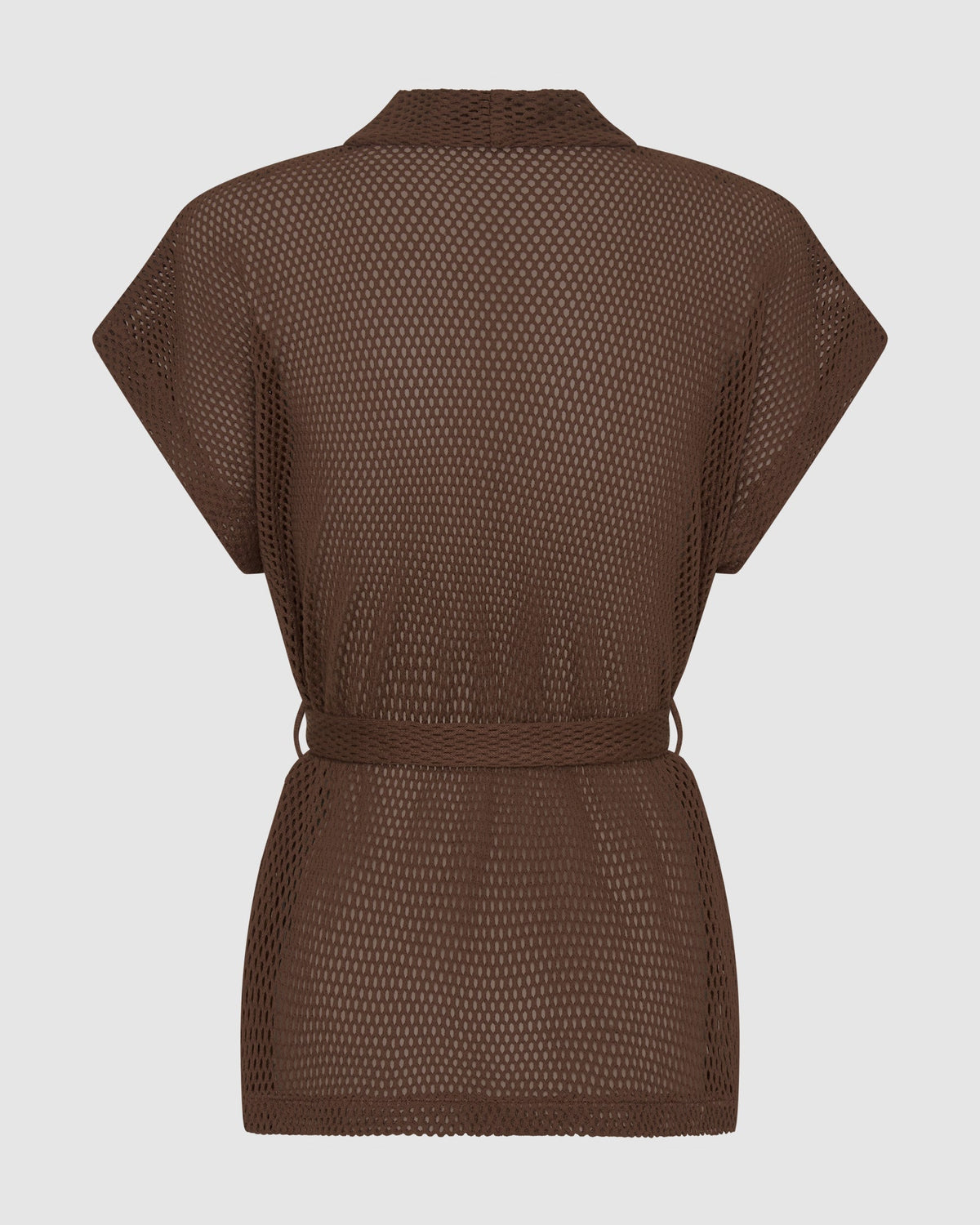Sardinia Wrap Top - Chocolate
