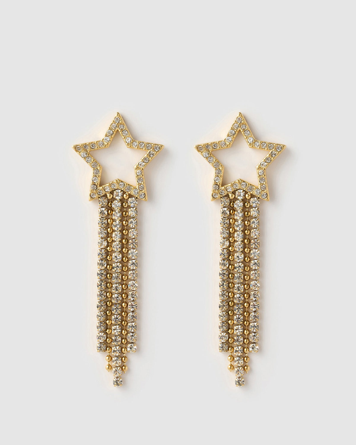 Starburst Gold Earrings