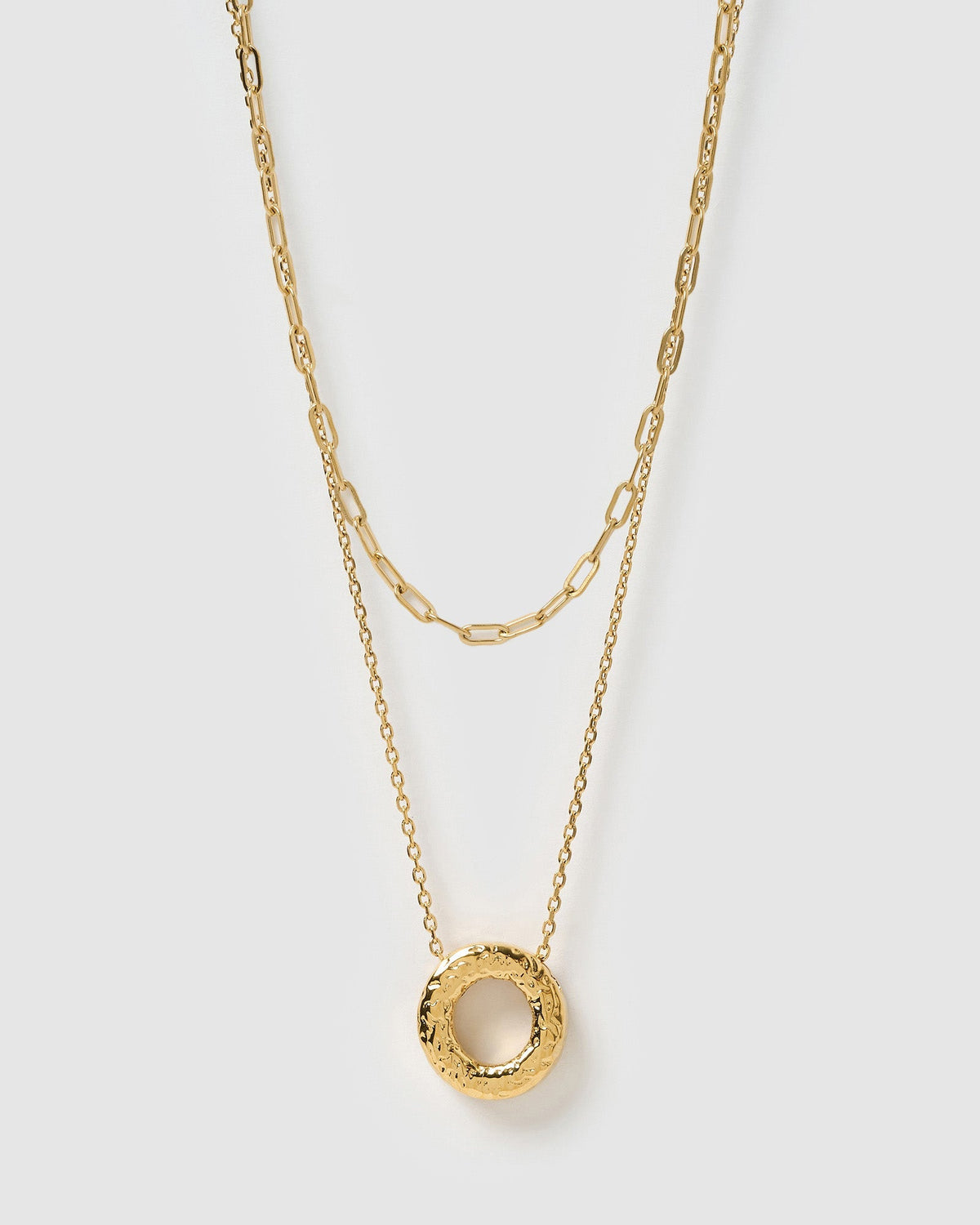 Statement Letter Necklace Stack