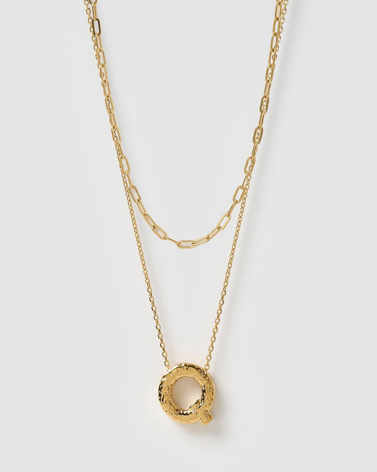Statement Letter Necklace Stack