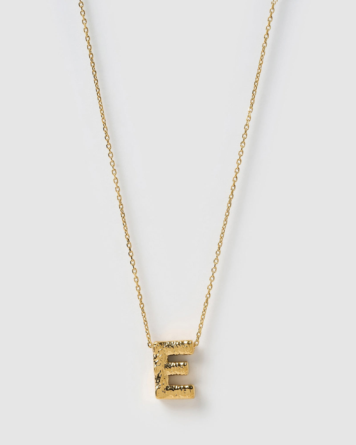 Statement Gold Letter Necklace