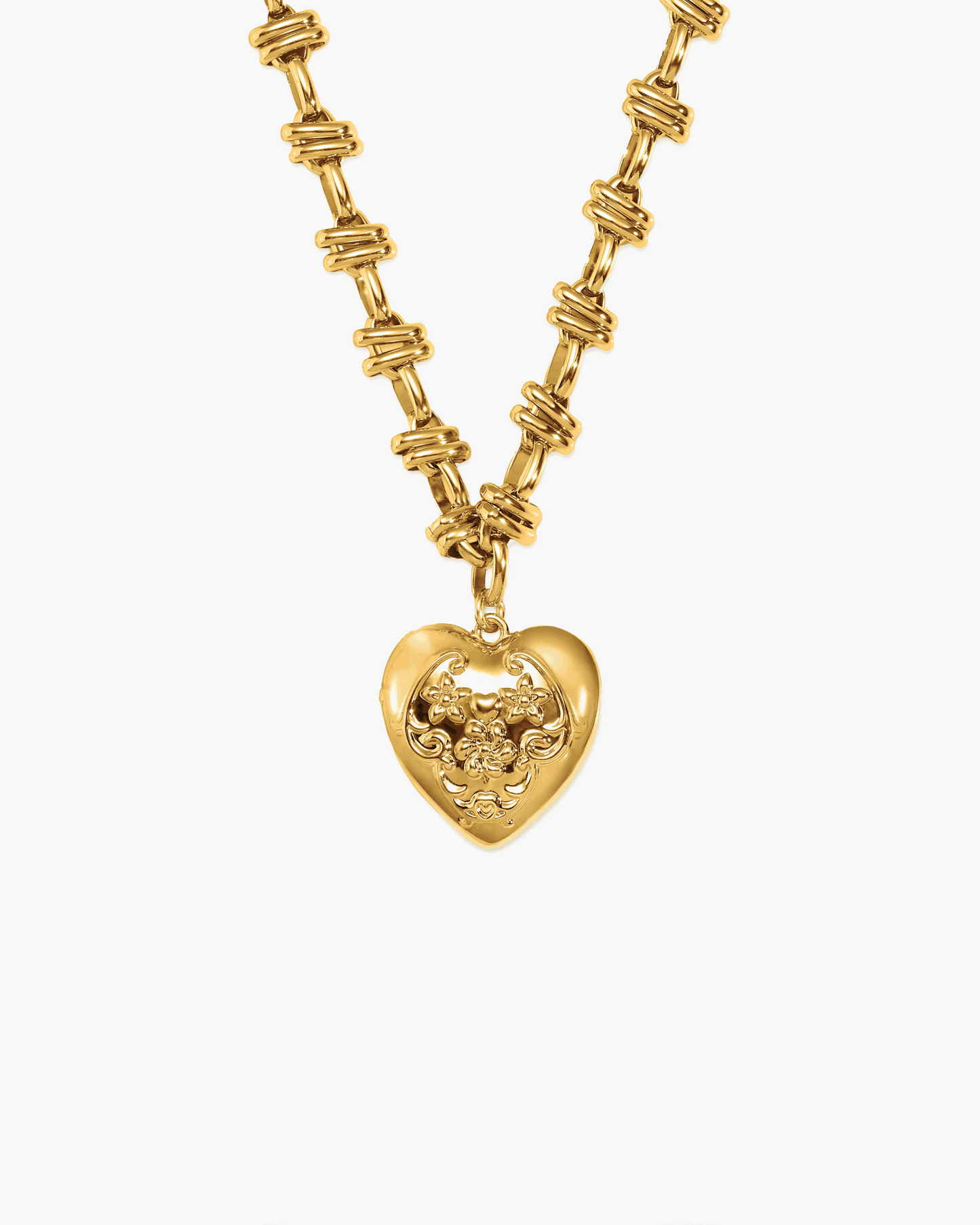 Secret Keeps Openable Heart Necklace