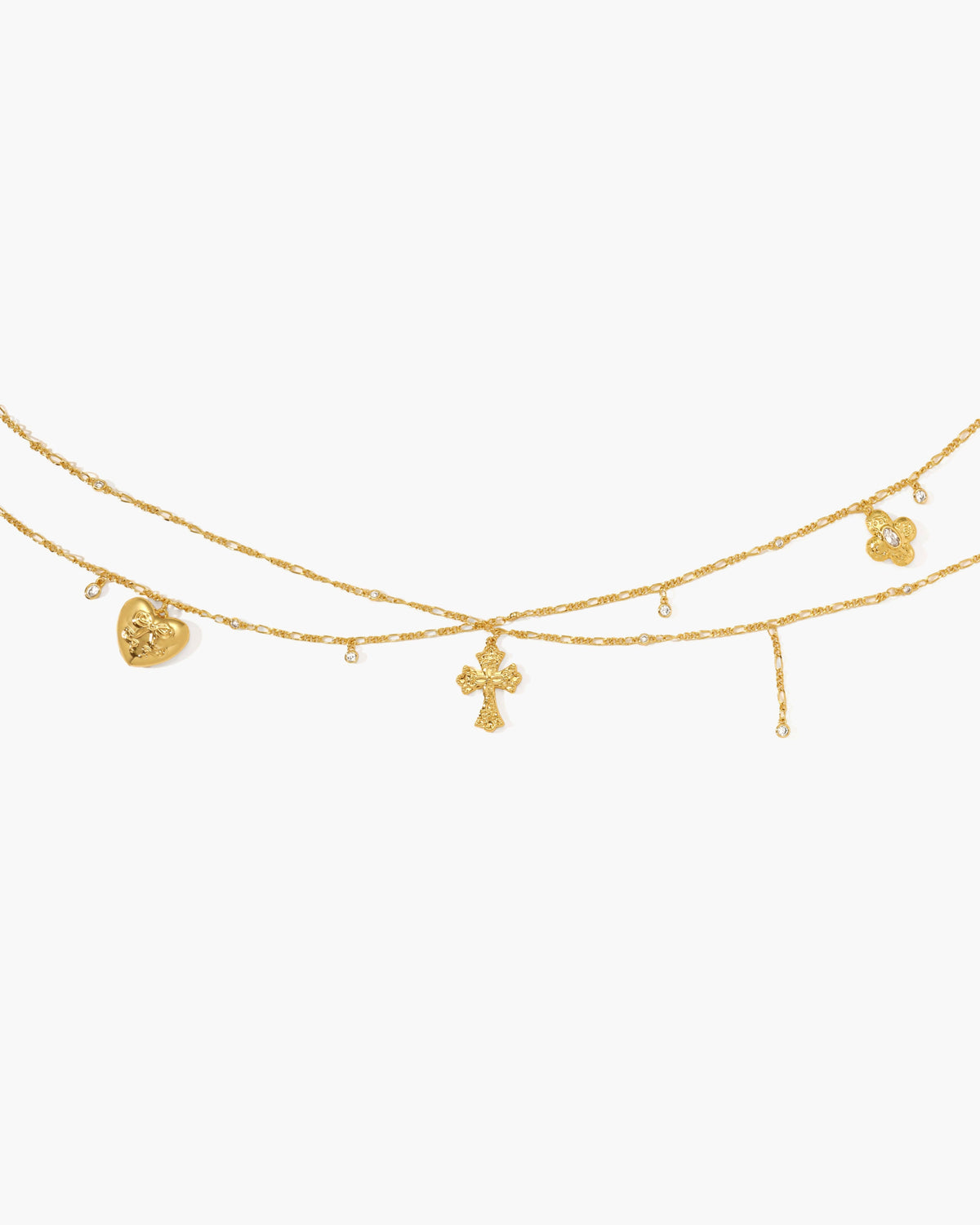 Sweet Girl Body Chain in Gold