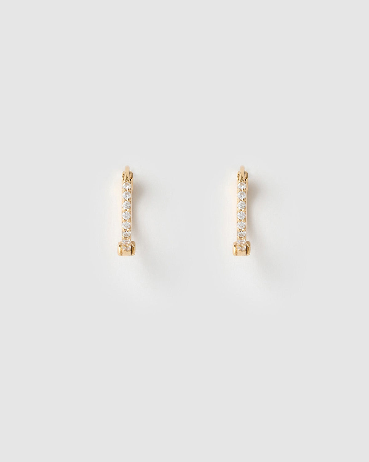 Tabitha Gold Huggie Earrings