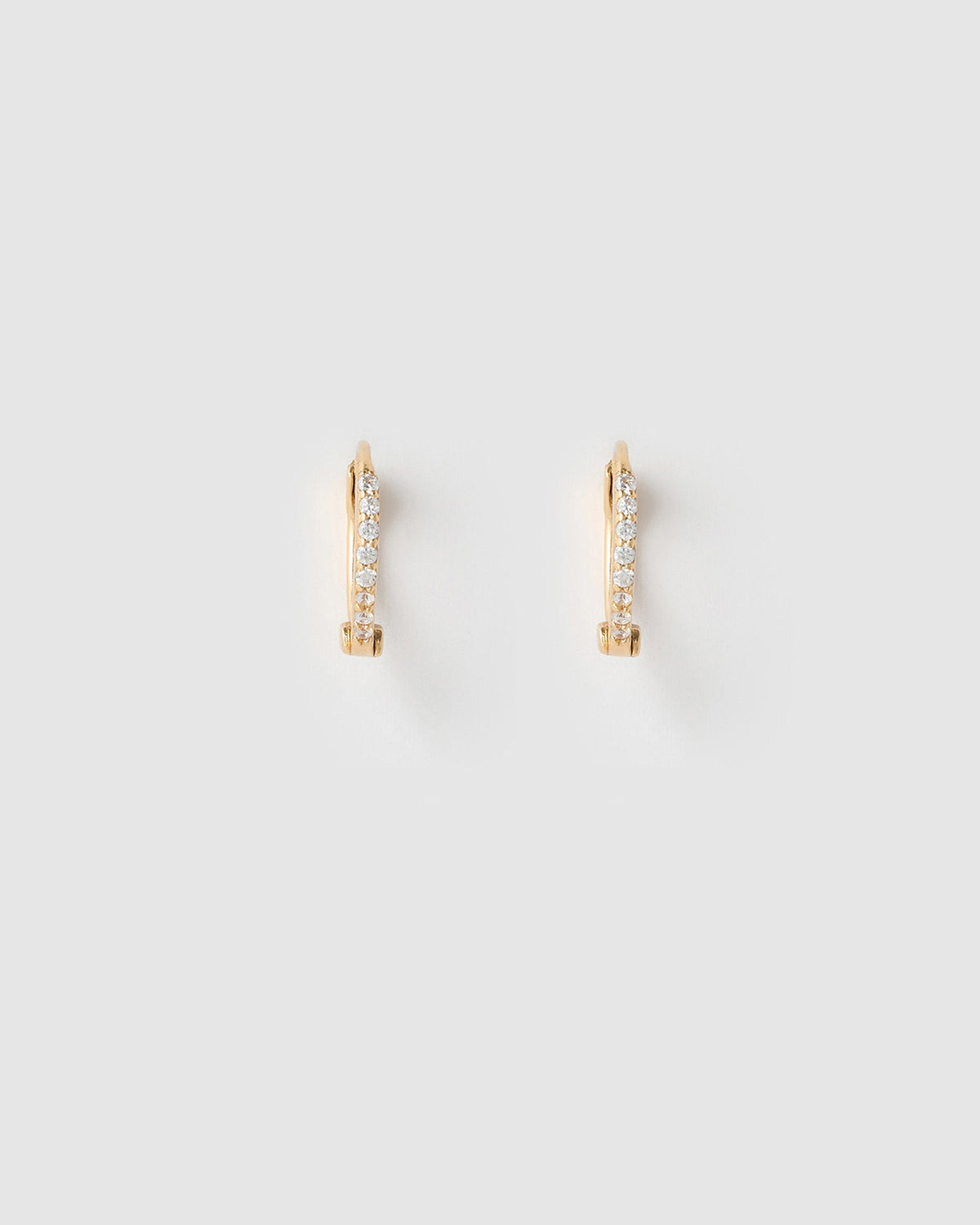 Tabitha Gold Huggie Earrings