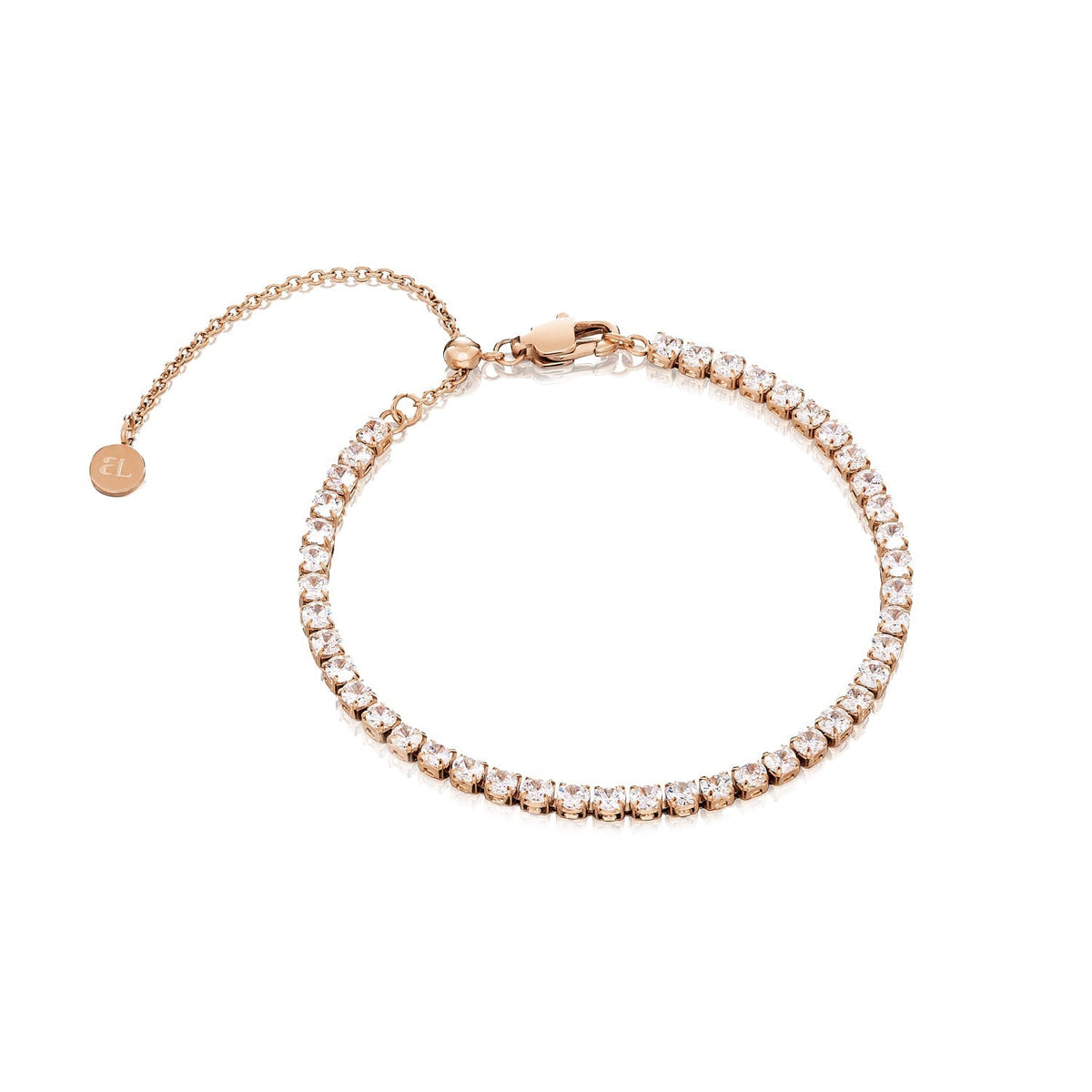 Tennis Bracelet - Rose Gold
