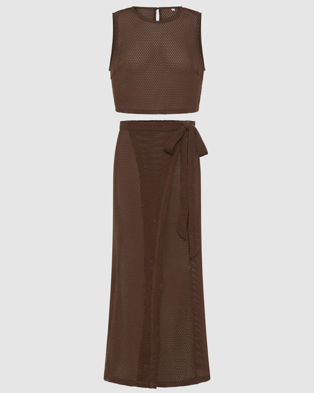 Verona Skirt Set - Chocolate