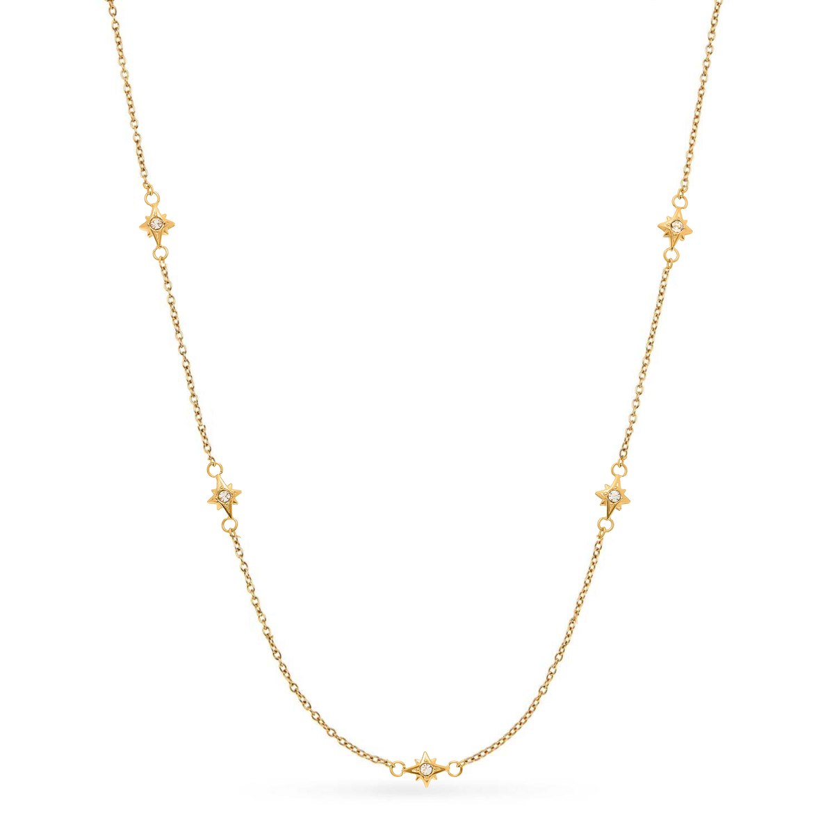 Written In The Stars Chain Necklace (Gold)