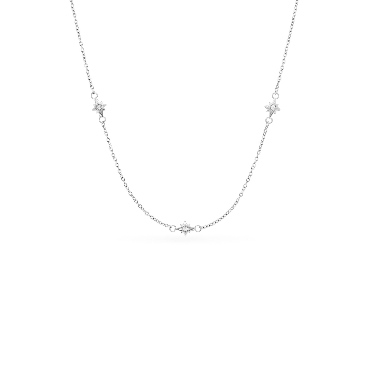 Written In The Stars Locket Necklace (Silver)