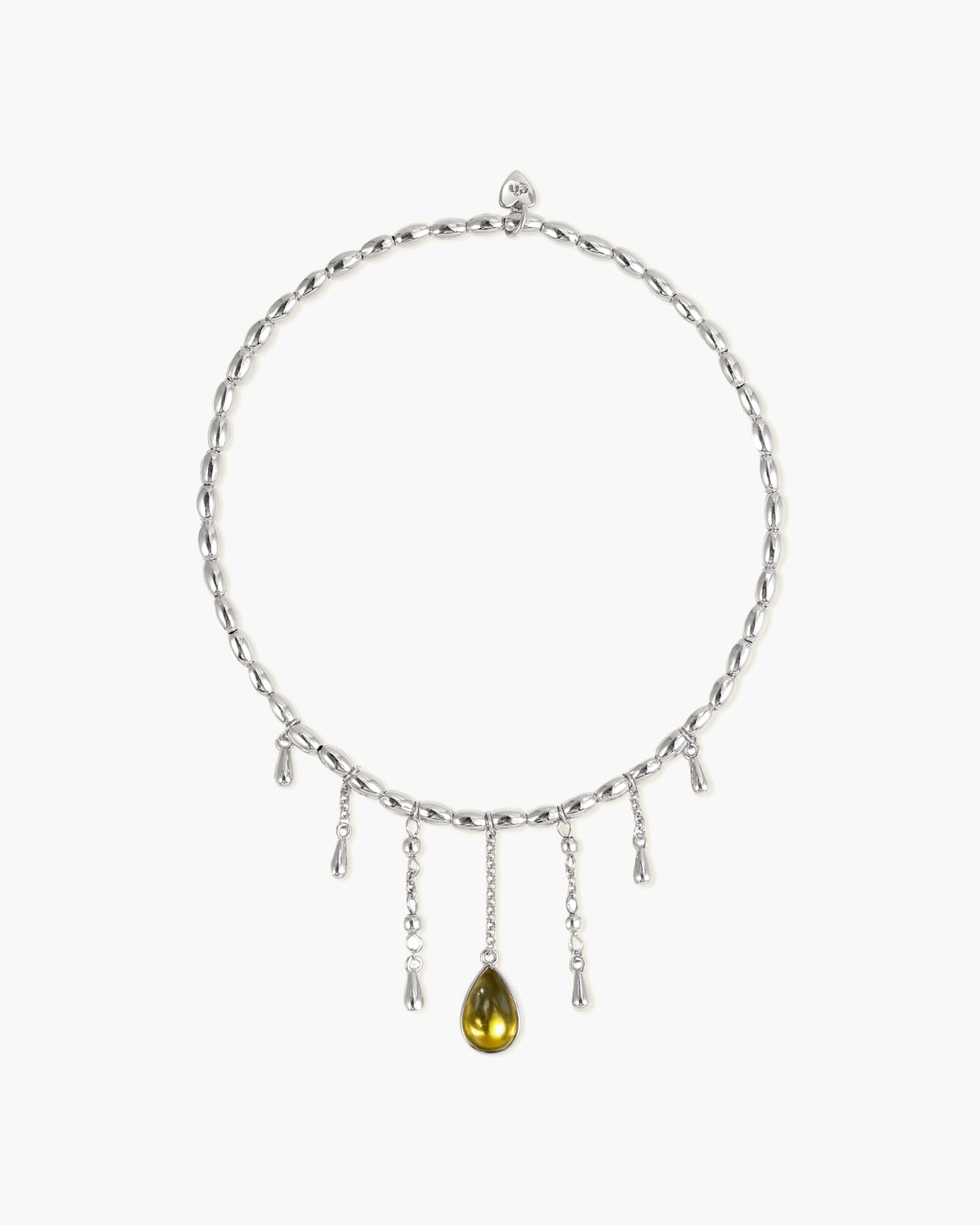 Waterdrop Arm Chain in Silver