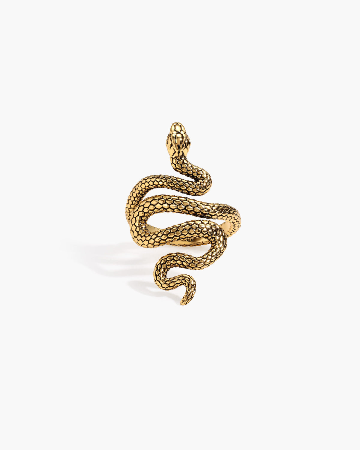 Serpent Ring in Gold