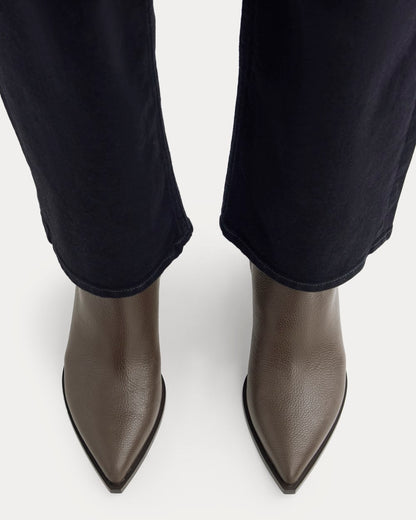 Studio Block Heel Boot | Brown