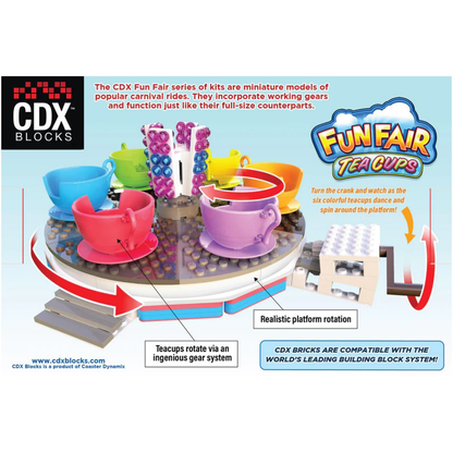 CDX Tea Cups + Motor