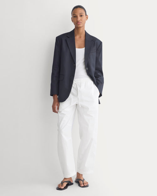 Pull-On Balloon Pant | White
