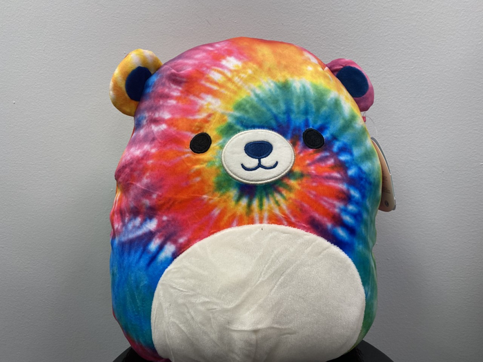 Cedar Point 12" Tie Dye Squishmallow Bear