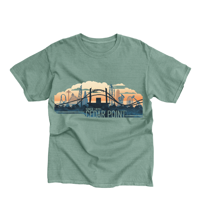 Cedar Point Front Edge Skyline Tee