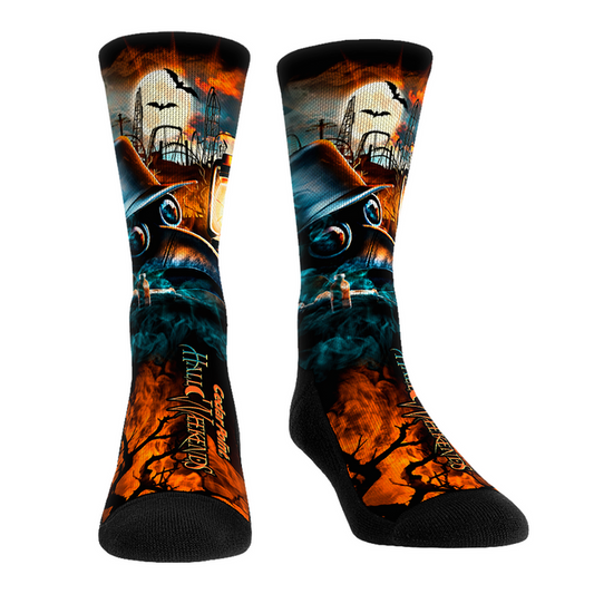 Cedar Point HalloWeekends Plague Mask Socks