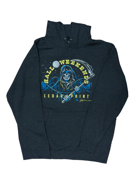 Cedar Point Halloweekends Reaper Hooded Swearshirt
