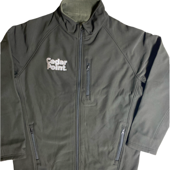 Cedar Point Men's Full Zip Soft Shell Jacket