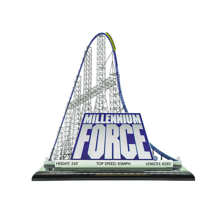 Cedar Point Millennium Force CoasterScape