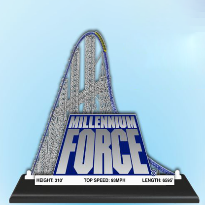 Cedar Point Millennium Force CoasterScape