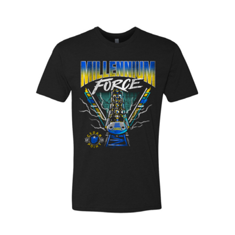 Cedar Point Millennium Force Triangle Tee