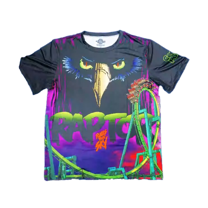 Cedar Point Raptor Full Color Tee