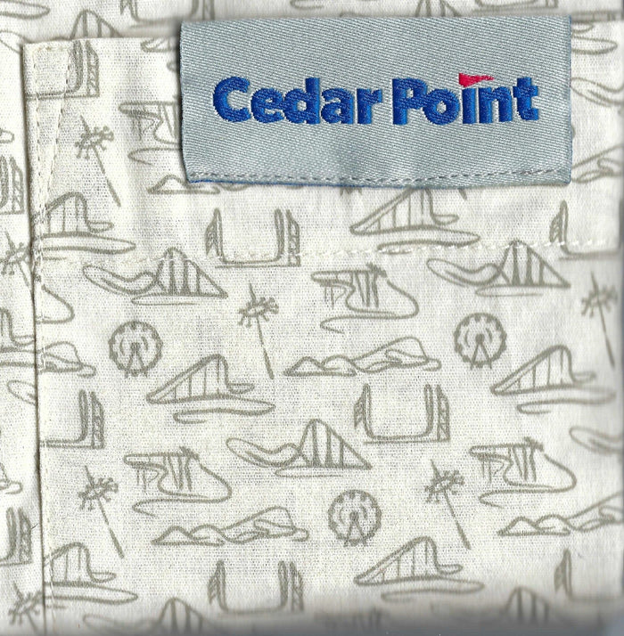 Cedar Point Ride Icon Camp Shirt