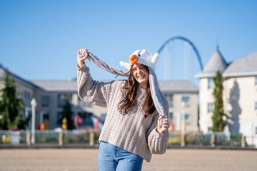 Cedar Point Seagull Moveable Wings Hat