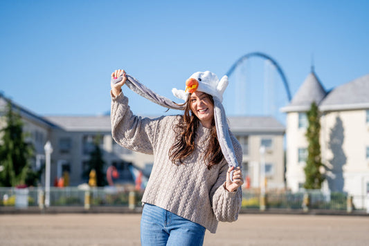Cedar Point Seagull Moveable Wings Hat