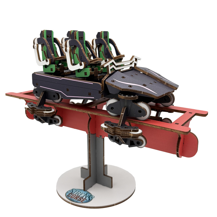 Cedar Point Siren's Curse Color Cutout