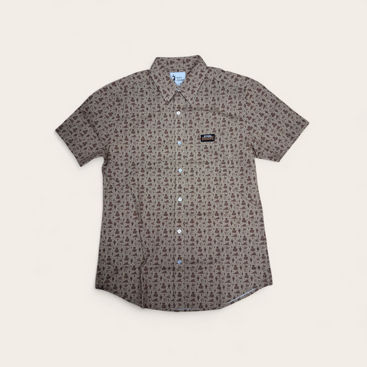 CEDAR POINT STEEL VENGEANCE CAMP SHIRT