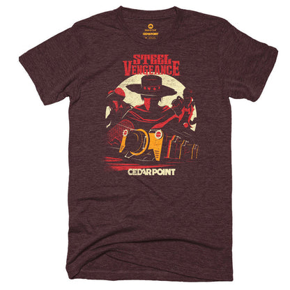 Cedar Point Steel Vengeance Character Tee