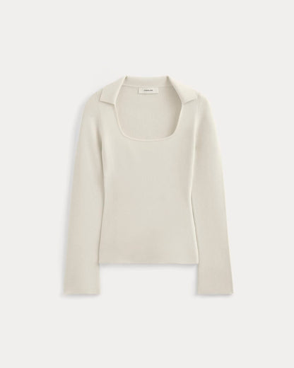Knit Scoop-Neck Top | Birch