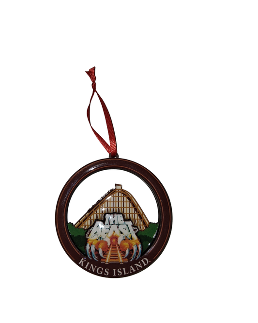 Kings Island 2D The Beast Ornament