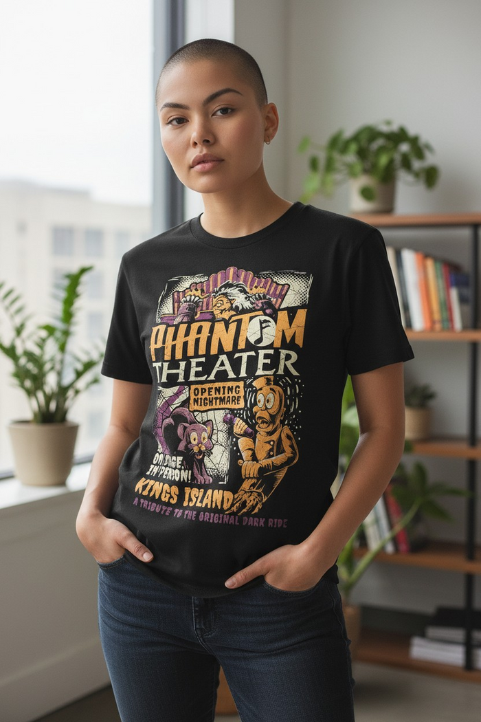 KINGS ISLAND PHANTOM THEATER POSTER TEE