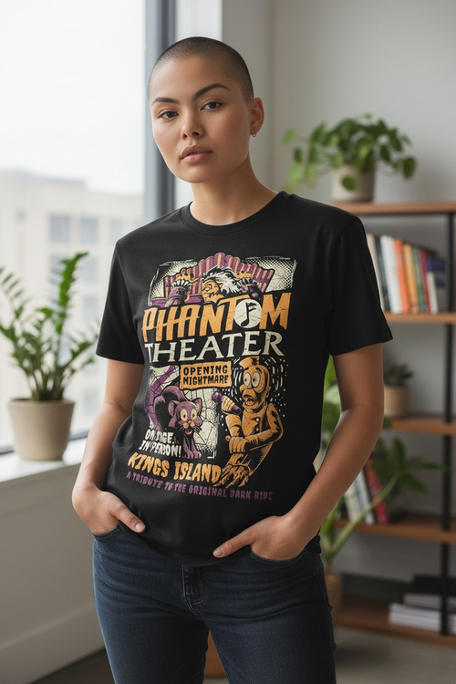KINGS ISLAND PHANTOM THEATER POSTER TEE