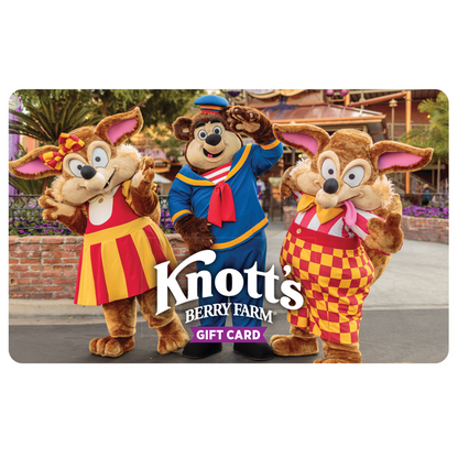 Knott's Berry Farm Bear-y Tales Gift Card