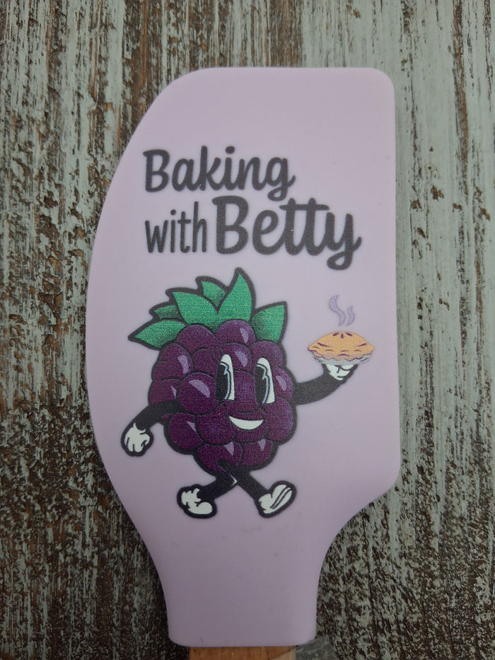 KNOTT'S BERRY FARM BETTY BOYSEN SPATULA AND COOKIE CUTTER SET