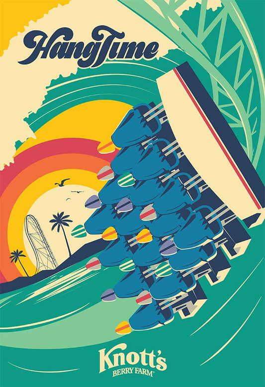 Knott's Berry Farm Hangtime Poster